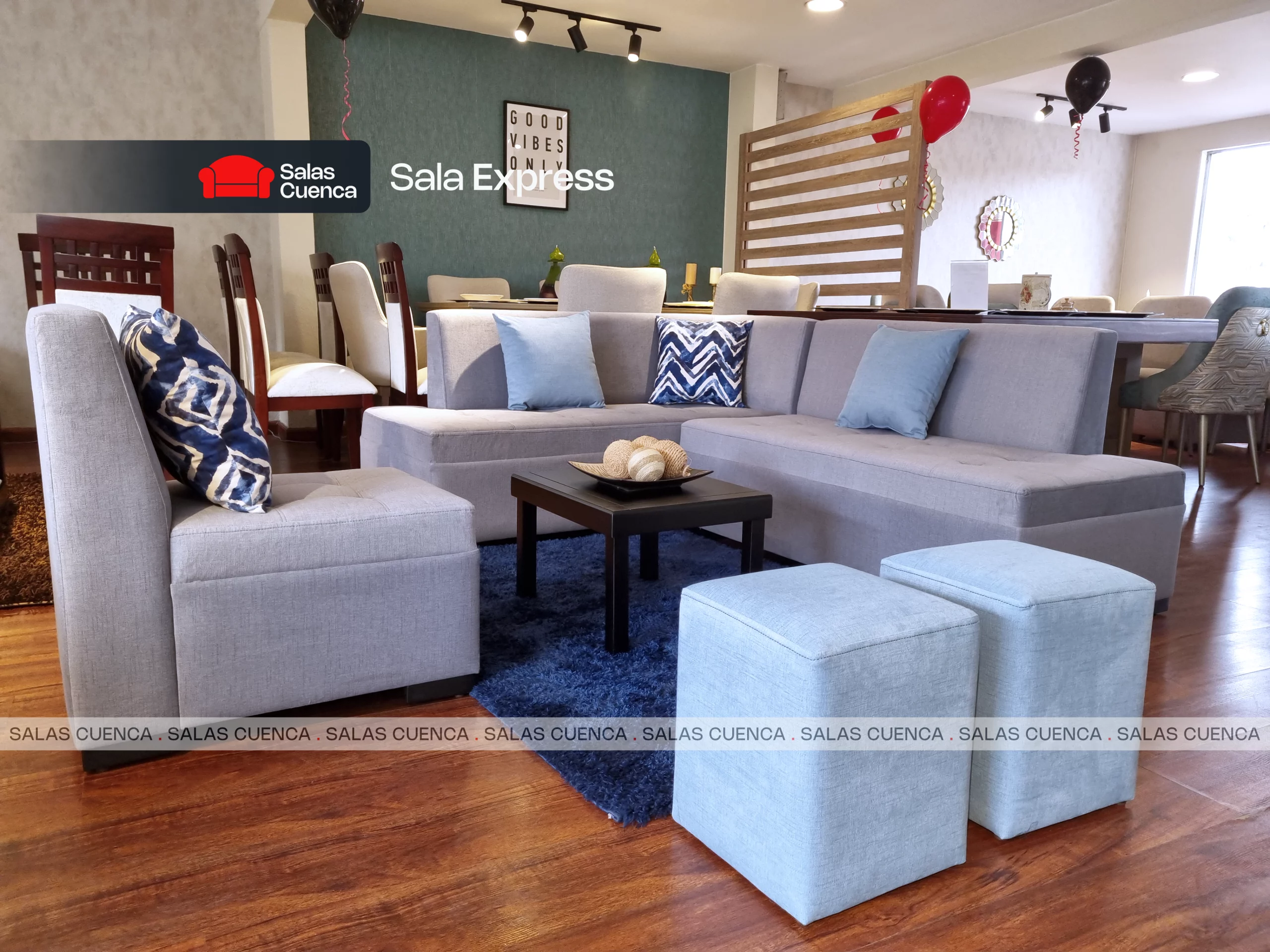 SALA EXPRESS GRIS + CIELO SALA EXPRESS GRIS + CIELO