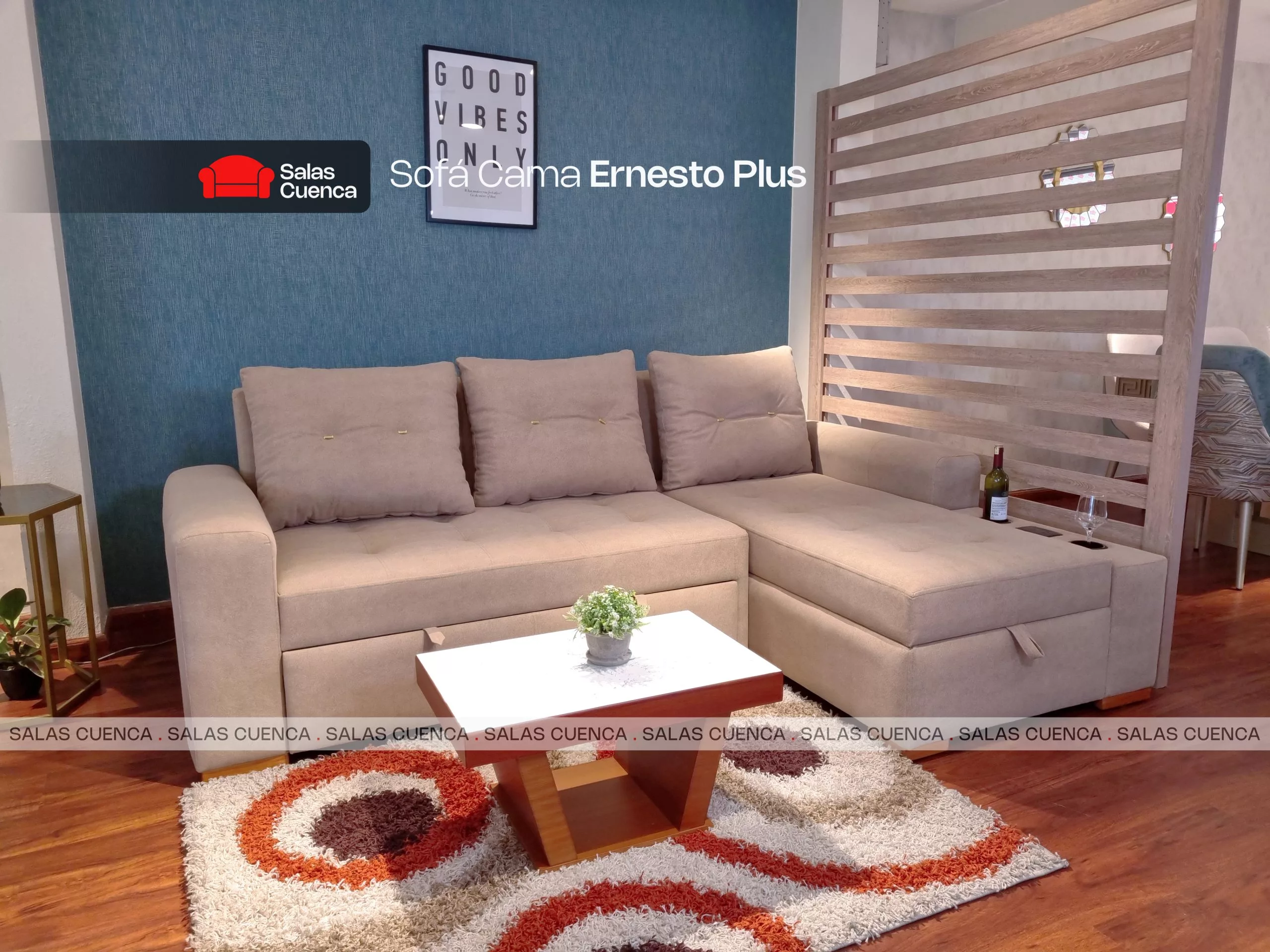 SOFA CAMA ERNESTO PLUS BEIGE SOFA CAMA ERNESTO PLUS BEIGE