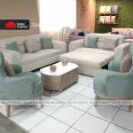 SALA VELA BEIGE + VERDE HUMO on